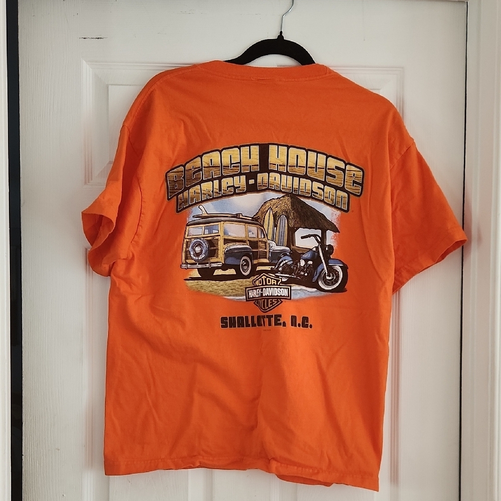 Harley-Davidson Orange Graphic T-Shirt